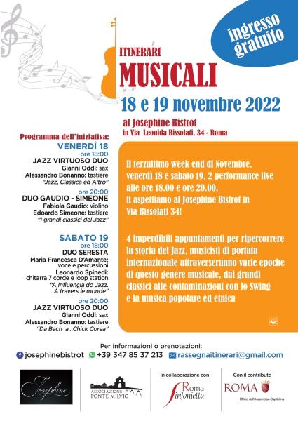 Itinerari Musicali. Percorsi di Jazz
