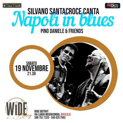SILVANO SANTACOCE CANTA NAPOLI IN BLUES - PINO DANIELE & FRIENDS LIVE A BISCEGLIE