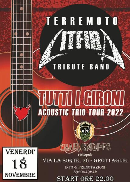 Terremoto Litfiba tribute band