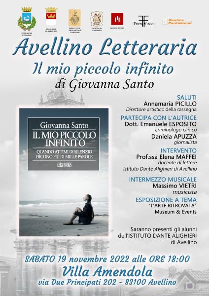 Avellino Letteraria  “Il mio piccolo infinito” Quando attimi di silenzio dicono più di mille parole
