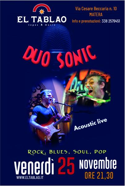 DUO SONIC - Acoustic live