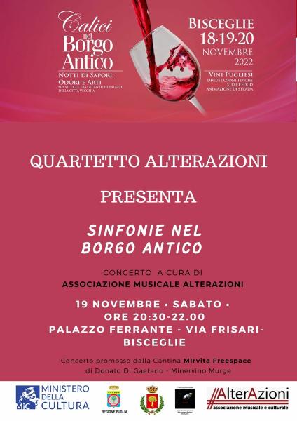Le Sinfonie d’Archi di AlterAzioni per Calici nel Borgo Antico
