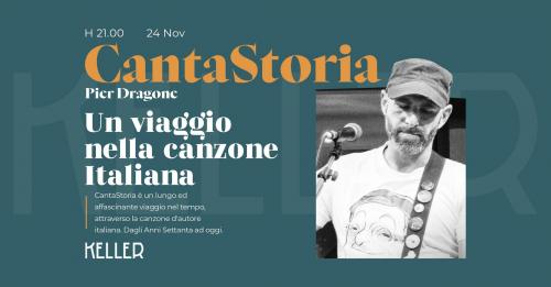 Pier Dragone in "CantaStoriA - un viaggio nella canzone d'autore"