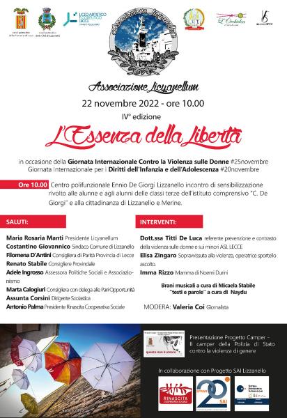 "L'Essenza della Libertà" Quarta edizione