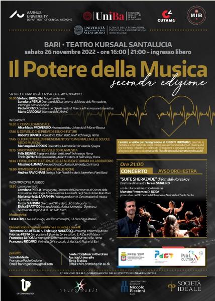 IL POTERE DELLA MUSICA - seconda edizione