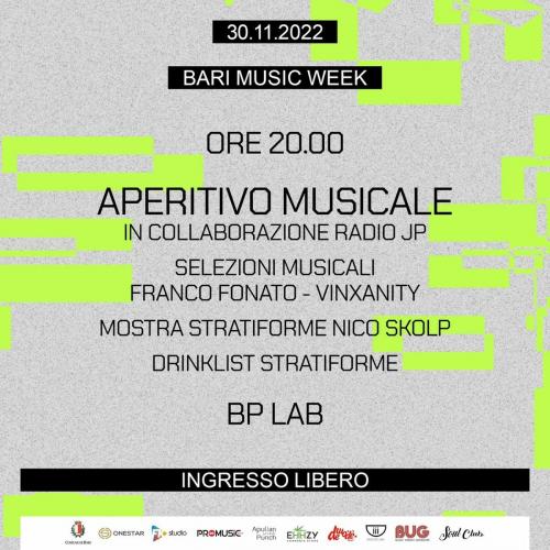 Mostra, Workshop e dj Set per Bari Music Week