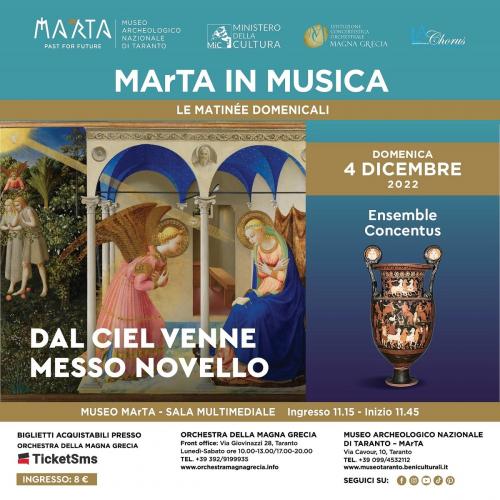 DAL CIEL VENNE MESSO NOVELLO - MArTA in Musica