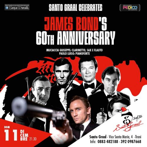 Santo Graal celebrates James Bond's 60th anniversary
