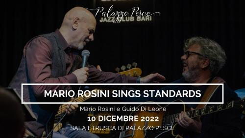 Mario Rosini sings standards jazz