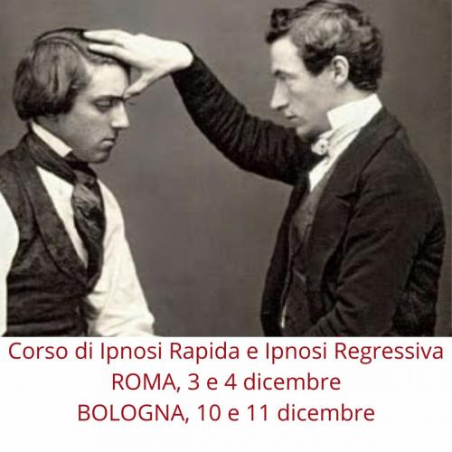 CORSO di IPNOSI RAPIDA e IPNOSI REGRESSIVA