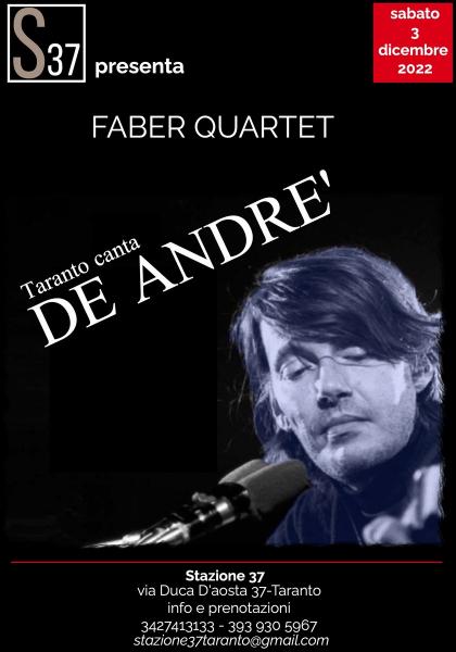 Rassegna Cantautorale di musica italiana: FABER QUARTET