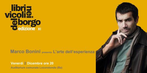 Marco Bonini presenta "L'età dell'esperienza"