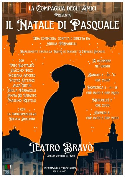 Il Natale di Pasquale Liberamente e Baresemente tratto da "Il Canto di Natale di Charles Dickens"