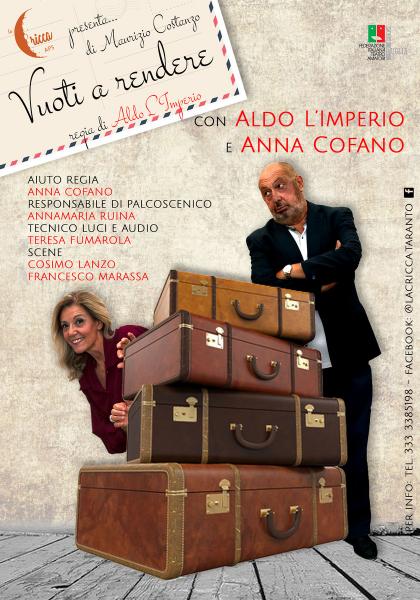 " Vuoti a Rendere " commedia di Maurizio Costanzo