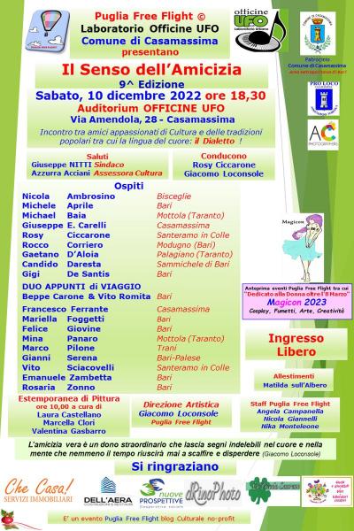 IL SENSO DELL'AMICIZIA 9^ edizione