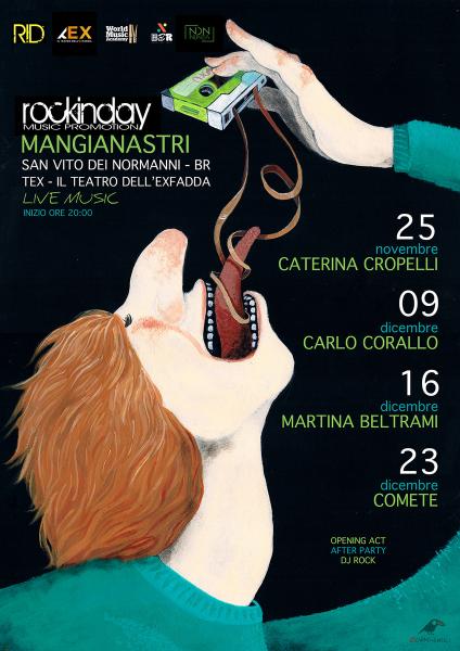 MARTINA BELTRAMI rassegna musicale MANGIANASTRI by ROCKINDAY