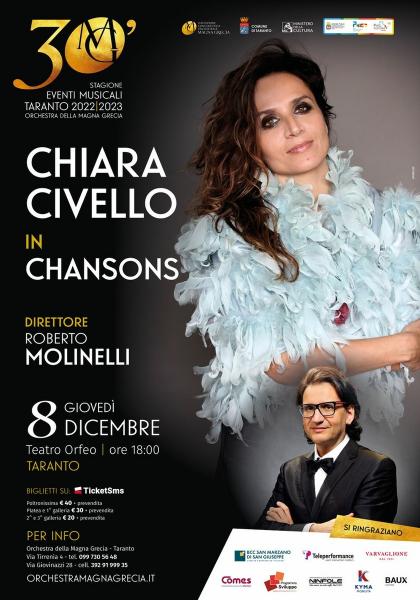 CHANSONS Chiara Civello & l'Orchestra della Magna Grecia