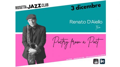 Renato D'Aiello trio "Poetry from a Poet"