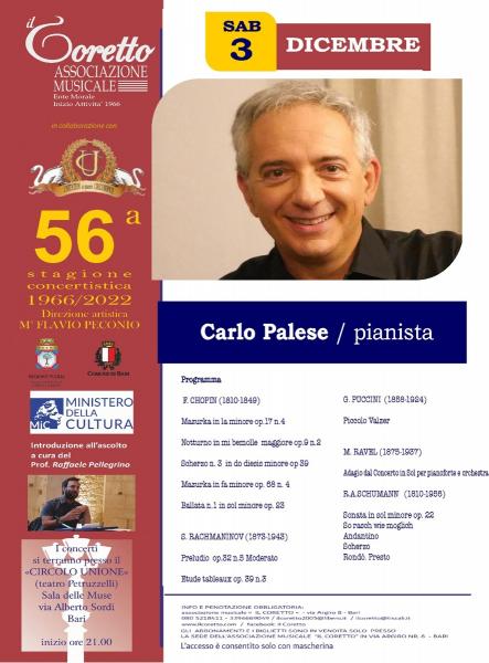 PIANISTA CARLO PALESE