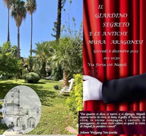 IL GIARDINO SEGRETO E LE ANTICHE MURA ARAGONESI