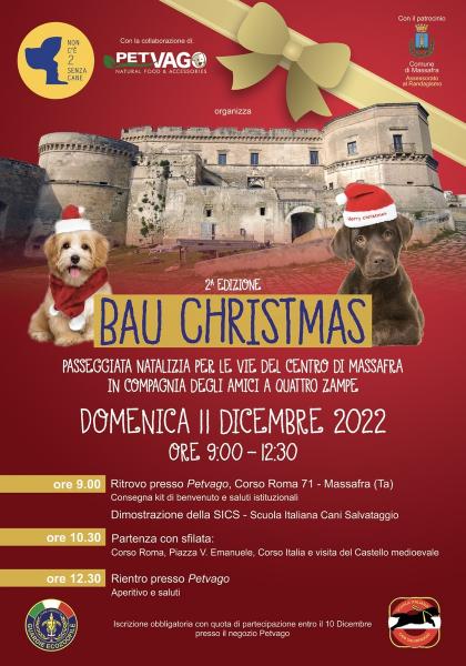 Bau Christmas 2022 - Passeggiata natalizia a 4 zampe
