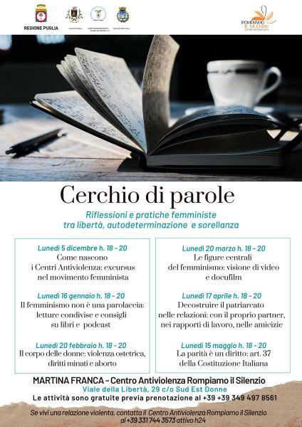 Cerchio di Parole  - Riflessioni e pratiche femministe tra libertà, autodeterminazione e sorellanza