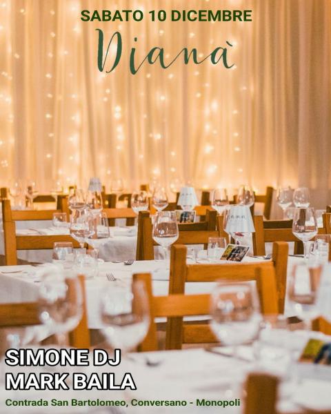 Ristorante Diana' ospite SIMONE DJ