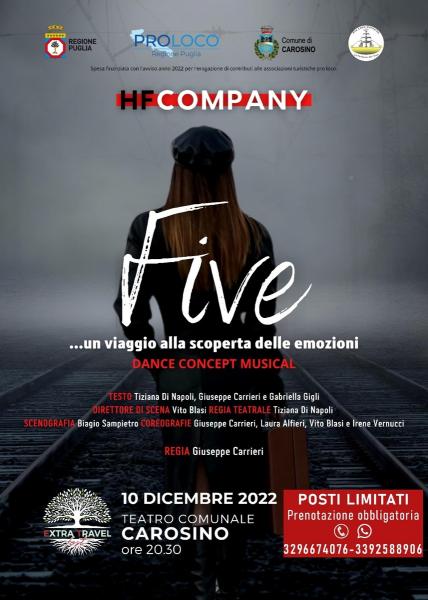 FIVE un viaggio attraverso le emozioni