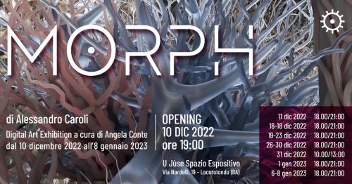 MORPH mostra personale di Alessandro Caroli