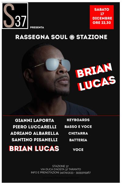 RAssegna Soul: BRIAN LUCA