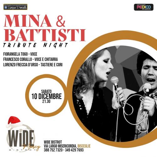 MINA & BATTISTI TRIBUTE NIGHT A BISCEGLIE