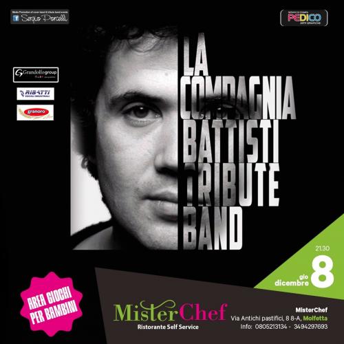 La Compagnia Battisti Tribute Band live a Molfetta