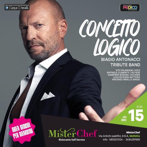 Concetto Logico - Tribute Band Biagio Antonacci live a Molfetta