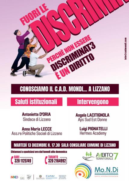 Il CAD Mo.N.Di. si presenta!
