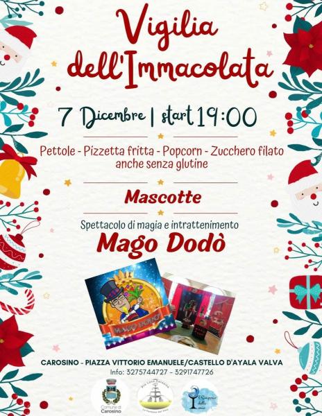 Vigilia dell'Immacolata
