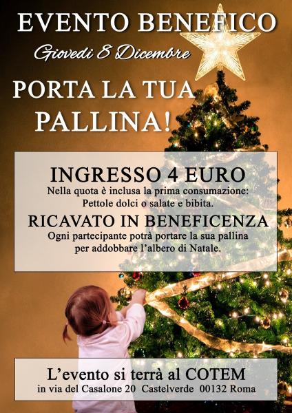 Una pallina per beneficenza