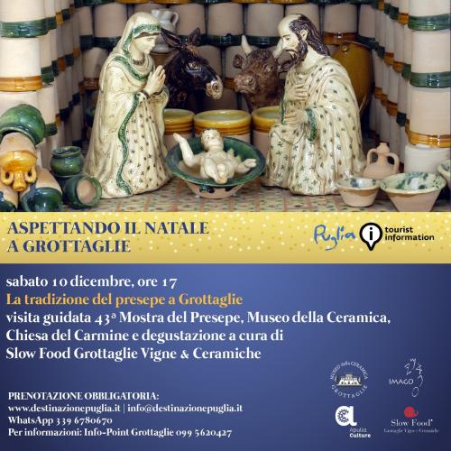 La tradizione del presepe a Grottaglie - visita guidata e degustazione