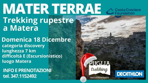 MATER TERRAE Trekking rupestre a Matera