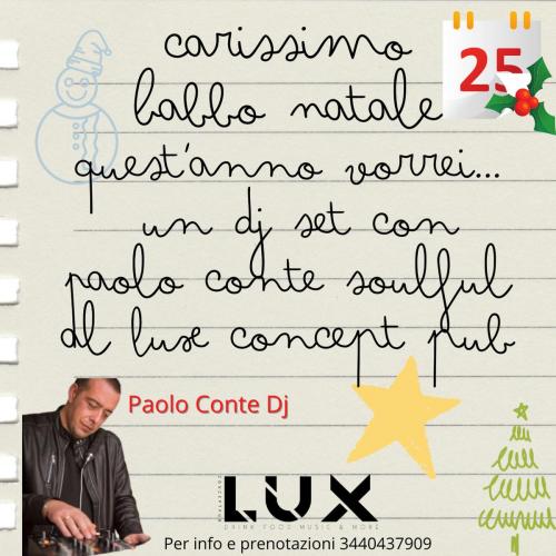 Dj set Paolo Conte ✨