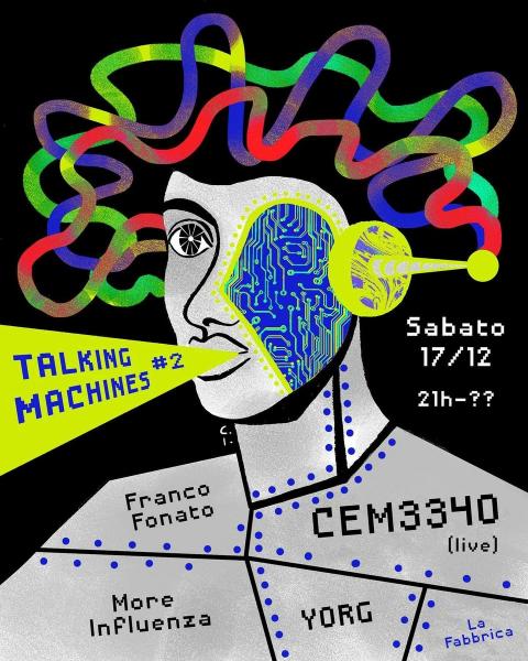 Talking Machines #2: CEM3340 (LIVE)/More Influenza/YORG/Franco Fonato