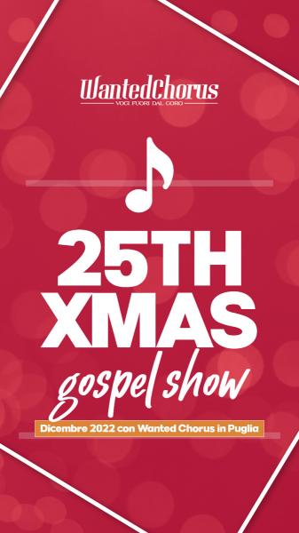 25thXmas Gospel Show - Wanted Chorus