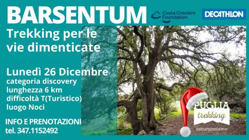BARSENTUM Trekking per le vie dimenticate