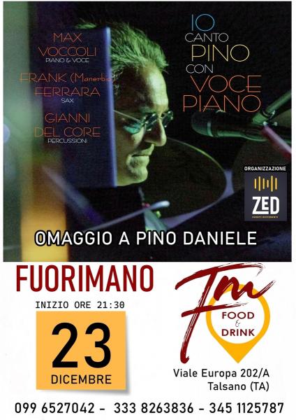 IO CANTO PINO - omaggio a Pino Daniele a Talsano (TA)