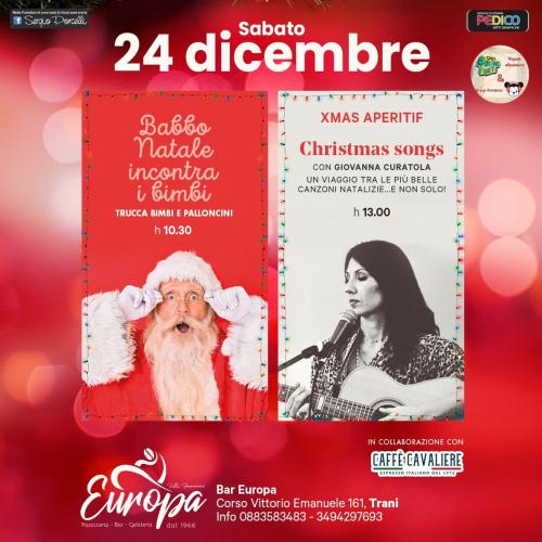 XMAS DAY 2022 A TRANI BAR EUROPA