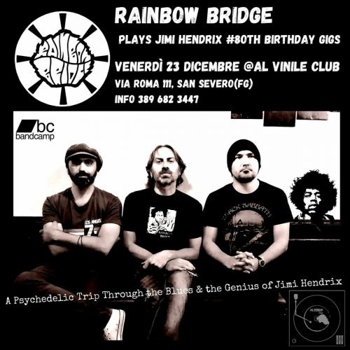 Rainbow Bridge plays Jimi Hendrix al Vinile
