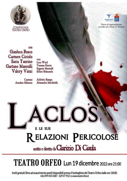 LACLOS E LE SUE RELAZIONI PERICOLOSE