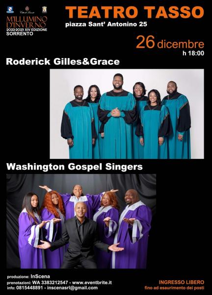 Roderick Gilles & Grace - Washington Gospel Singers