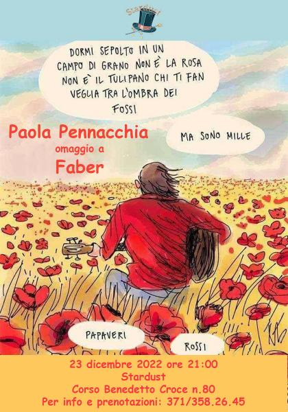 Il nostro Piano Bar con omaggio a Faber