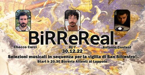 BiRReReal. - Selezioni musicali in sequenza in Birreria