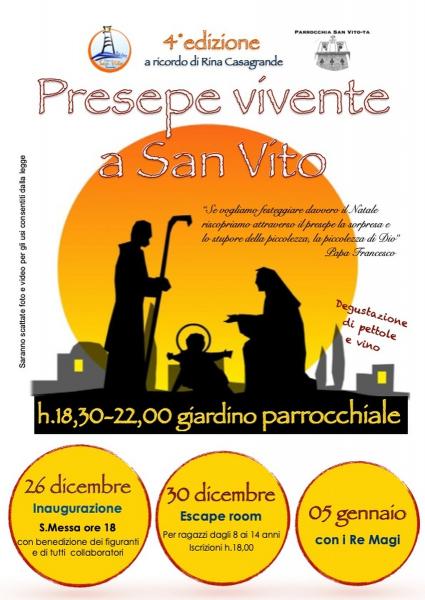 Presepe Vivente a San Vito TA